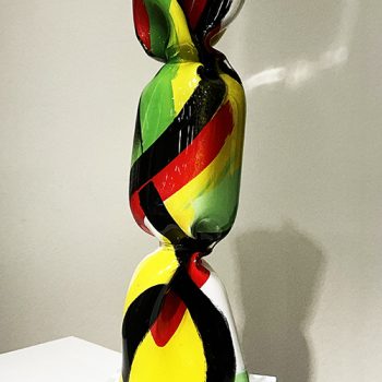 Laurence-Jenkell-bonbon-sculpture-aluminium-plexiglas-Jenk