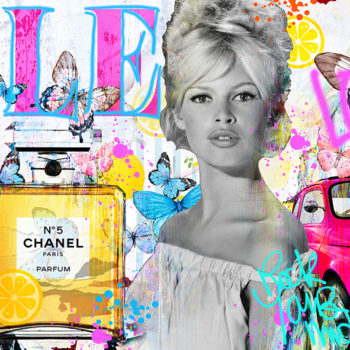 Brigitte-Bardot-Fabien-Novarino-tableau-pop-art-BB