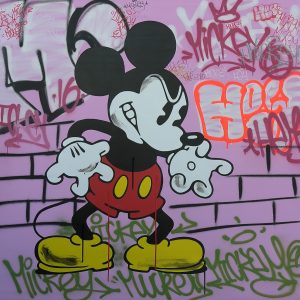 Gnidzaz-jean-michel-mickey-peinture