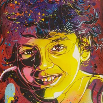 C215-artiste-street-art-kid-peinture