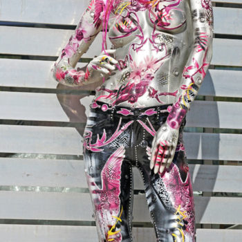 david-cintract-toile-pop-art-sculpture-pop-libre