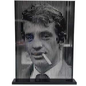 nolleau-laurence-tableau-peinture-visage-aluminium