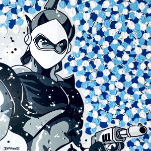 Johanne8 - toile - peinture - street art - pop art
