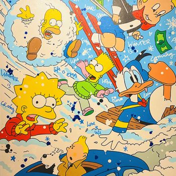 Johanne8 - toile - peinture - street art - pop art