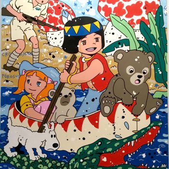 Johanne8 - toile - peinture - street art - pop art