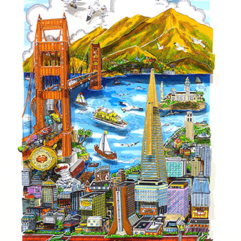 charles-fazzino-3D-Pop-art-tableau