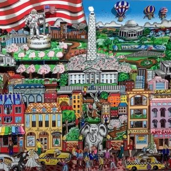 charles-fazzino-3D-Pop-art-tableau
