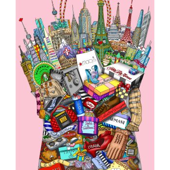 charles-fazzino-3D-Pop-art-tableau