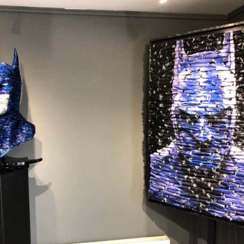 Alfredo-Longo-canette-récupération- Transform’ArtKompress -batman