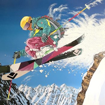 Steve-Tracy-peinture-ski-snow
