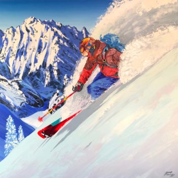 Steve-Tracy-peinture-ski-snow