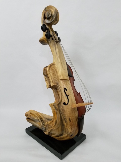 guillerm-sculpture-bois-flotté-instrument-musique