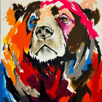Josée-Forest-tableau-peinture-ours