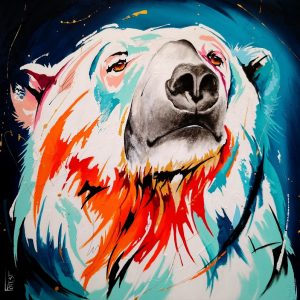 Josée-Forest-tableau-peinture-ours
