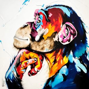 josee-forest-spencer-singe-tableau-peinture