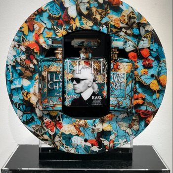 Sculpture - plexiglass - Chanel - Mode - Parfum