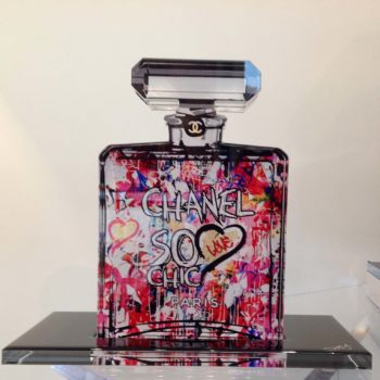 Fred-meurice-flacon-chanel-sculpture-tableau-plexiglas