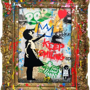 Mr Brainwash-peinture-toile-tableau
