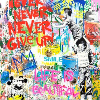 Mr Brainwash-peinture-toile-tableau-Thierry Guetta