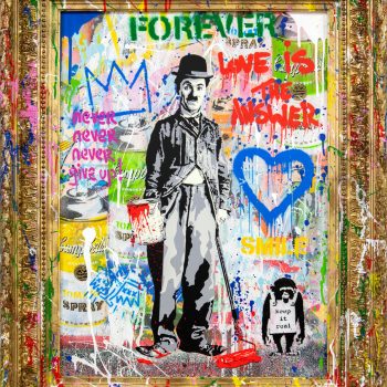 Mr Brainwash-peinture-toile-tableau-Thierry Guetta