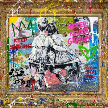 Mr Brainwash-peinture-toile-tableau-Thierry Guetta