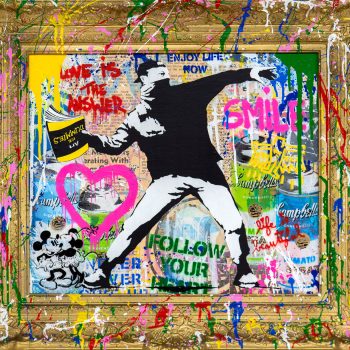 Mr Brainwash-peinture-toile-tableau-Thierry Guetta