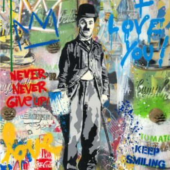 Mr Brainwash-peinture-toile-tableau-Thierry Guetta