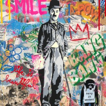 Mr Brainwash-peinture-toile-tableau