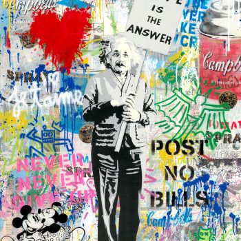 Mr Brainwash-peinture-toile-tableau-Thierry Guetta