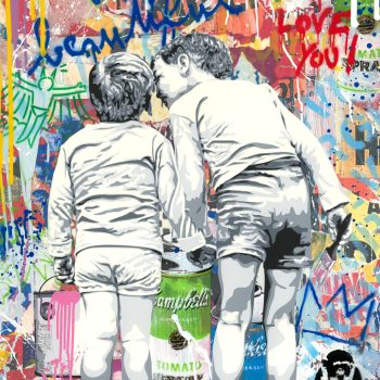 Mr Brainwash-peinture-toile-tableau-Thierry Guetta