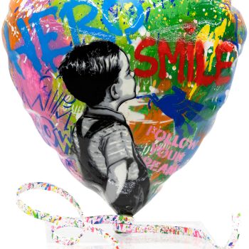 Mr Brainwash-sculpture-Mr Brainwash-peinture-toile-tableau-Thierry Guetta