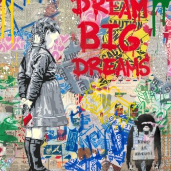 Mr Brainwash-peinture-toile-tableau