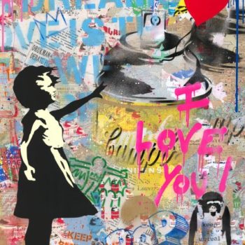 Mr Brainwash-peinture-toile-tableau-Thierry Guetta