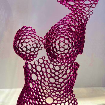 sculpture-yohan-plu-cuivre-anneaux-buste